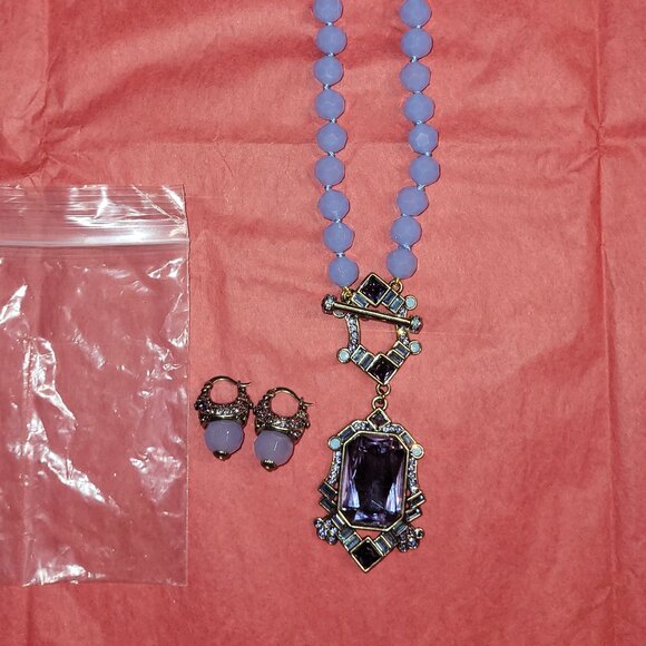 Heidi Daus Jewelry - Beautiful Heidi Daus necklace and earring set